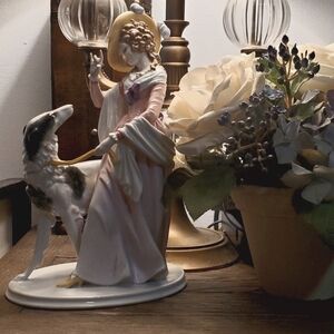 Rosenthal Porcelain Borsoi Wind dog Germany figurine.